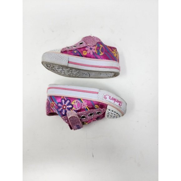 Sketchers Twinkle Toes Funkadelic Girls 5.5 Light Up Trainers‎ - Picture 3 of 12